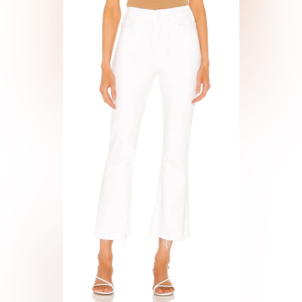 MOTHER Hustler Ankle Fray Jeans in Fairest of Them All